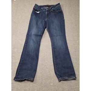 Lee Modern‎ Series Curvy Fit Bootcut Jeans Dark Wash Women Size